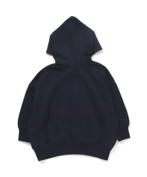 BREEZE(ブリーズ)の「WEB限定 無地シルエットパーカー(パーカー・キッズ・ブルー/ブラック/パープル/ネイビー/カーキ/イエロー/ピンク・100/120/130/140/150/90/110)」の19枚目の写真