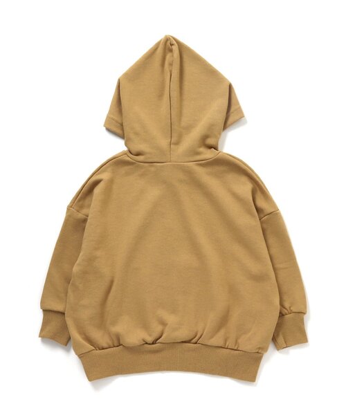 BREEZE(ブリーズ)の「WEB限定 無地シルエットパーカー(パーカー・キッズ・ブルー/ブラック/パープル/ネイビー/カーキ/イエロー/ピンク・100/120/130/140/150/90/110)」の22枚目の写真