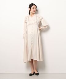 CELFORD（セルフォード）の「ハンカチヘムサテンワンピース