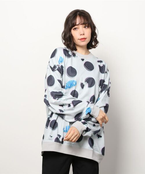 LAND by MILKBOY（ランドバイミルクボーイ）の「CRUNCH THE MUNCH SWEATS（スウェット・レディース・C/A/B・FREE）」の2枚目の写真