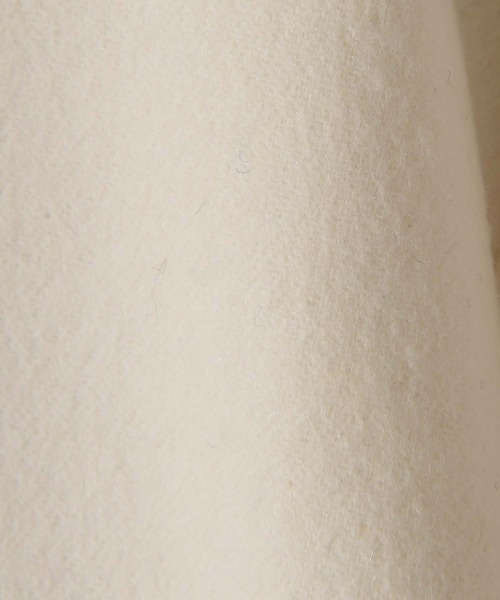 RAW FUDGE(ローファッジ)の「タタミフリルアシメジャケット(ノーカラーコート・レディース・チャコールグレー/ブラック/オフホワイト・M)」の10枚目の写真