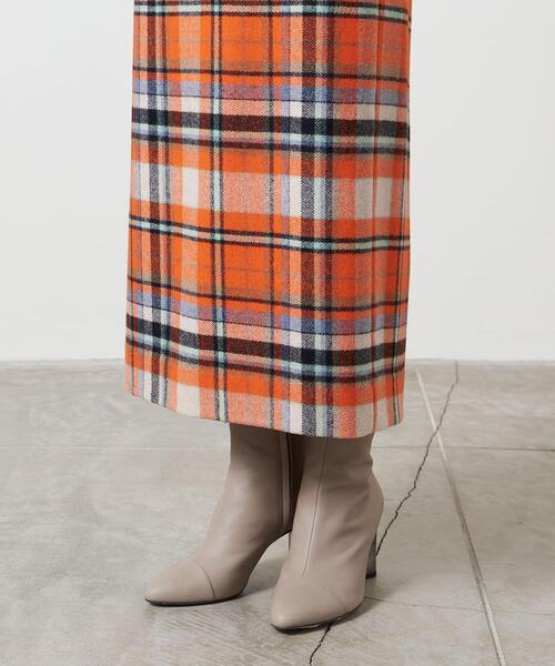 UNITED ARROWS（ユナイテッドアローズ）の「＜UNITED ARROWS＞MANTECO チェック タイトスカート W ②◆（スカート・レディース・グレー/オレンジ・40/38/36/34）」の16枚目の写真