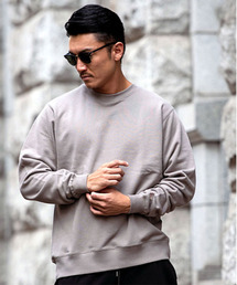 『Goodwear/グッドウェア』WEB別注 USAコットンクルーネック長袖裏毛トレーナー