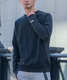 『Goodwear/グッドウェア』WEB別注 USAコットンクルーネック長袖裏毛トレーナー