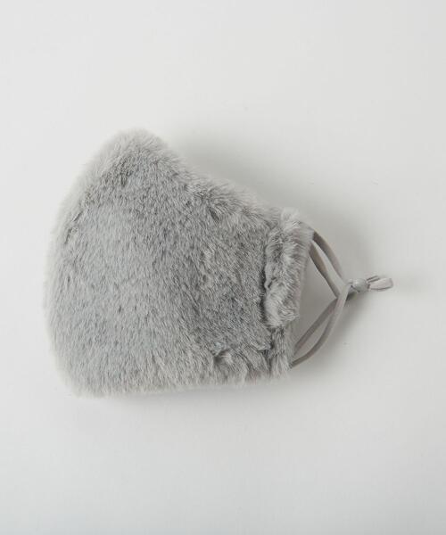 BEAUTY&YOUTH UNITED ARROWS（ビューティーアンドユースユナイテッドアローズ）の「BY ポリエステル ファー マスク（マスク・メンズ・ブラック/ベージュ/グレー・S/M/M/L）」の5枚目の写真
