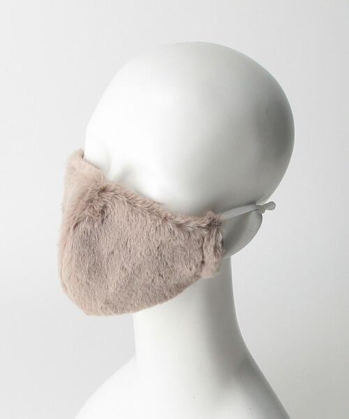 BEAUTY&YOUTH UNITED ARROWS（ビューティーアンドユースユナイテッドアローズ）の「BY ポリエステル ファー マスク（マスク・メンズ・ブラック/ベージュ/グレー・S/M/M/L）」の14枚目の写真
