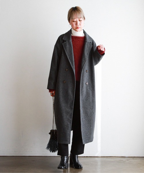 feepur（フェピュール）の「コットンタックパンツ（チノパンツ・レディース・アイボリー/ブラック/ベージュ・SMALL/MEDIUM）」の12枚目の写真