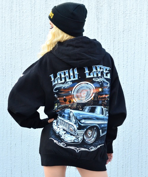 BABYMONSTER プルオーバーフーディー BLACK XL BABYMONSTER プルオーバーフーディー BLACK XL ジップフーディー