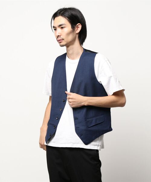 litmus テーラードジャケット　ベスト B.C STOCK（ベーセーストック）の「MARTINSONS バーズアイVT