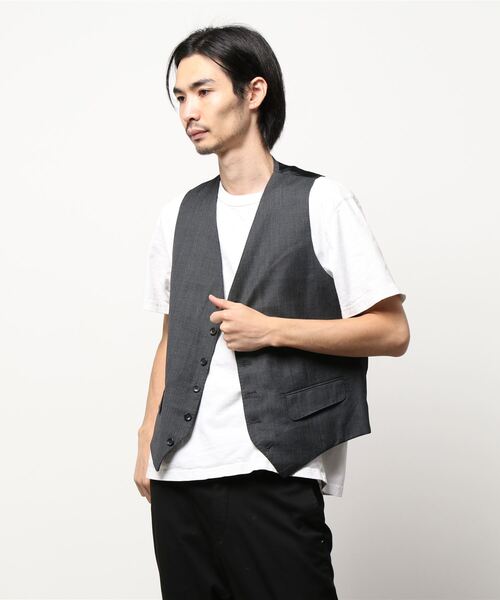 litmus テーラードジャケット　ベスト B.C STOCK（ベーセーストック）の「MARTINSONS バーズアイVT