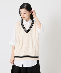 CAL O LINE | 《別注》【CAL O LINE/キャルオーライン】 TILDEN VEST：ベスト◆(ベスト)