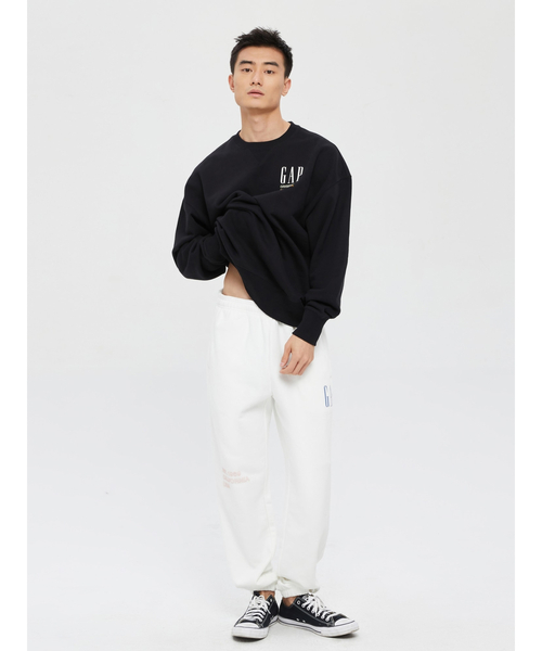 GAP｜ビッグロゴスウェットセットアップXL&Lネイビークルースウェット&パンツ GAP｜ビッグロゴスウェットセットアップXL&Lネイビークルー