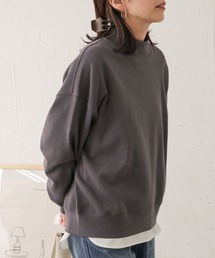 URBAN RESEARCH DOORS | モックネックスウェットプルオーバー(スウェット)