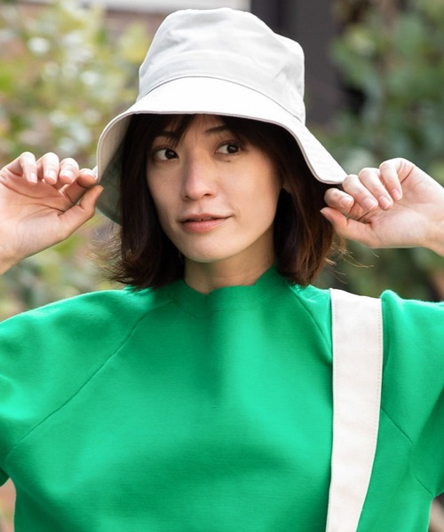 NEW ERA（ニューエラ）の「ニューエラ バケットハット 無地（ハット・レディース・グレー/ブラック/ベージュ/ネイビー・S/M/L/XL/M/L）」の13枚目の写真