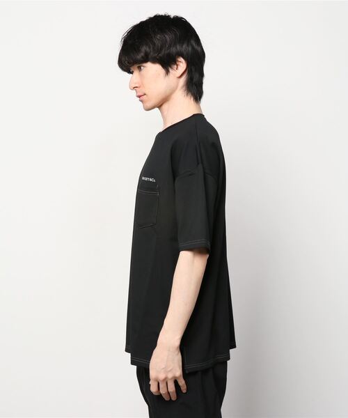 Subciety（サブサエティ）の「PONTE TEE（Tシャツ/カットソー・メンズ・ブラック/ホワイト/ブルー/ピンク・MEDIUM/LARGE/X-LARGE）」の17枚目の写真