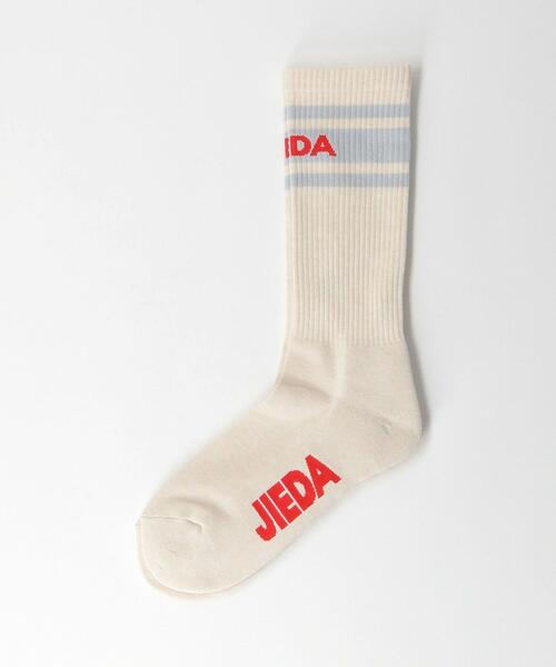 Jieda(ジエダ)の「<JieDa> SKATE SOCKS/ソックス(ソックス/靴下・メンズ・ホワイト/ブラック/ライム・FREE)」の2枚目の写真