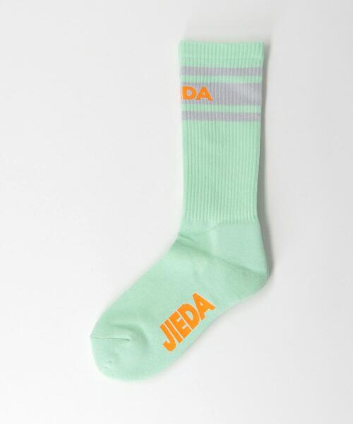 Jieda(ジエダ)の「<JieDa> SKATE SOCKS/ソックス(ソックス/靴下・メンズ・ホワイト/ブラック/ライム・FREE)」の3枚目の写真