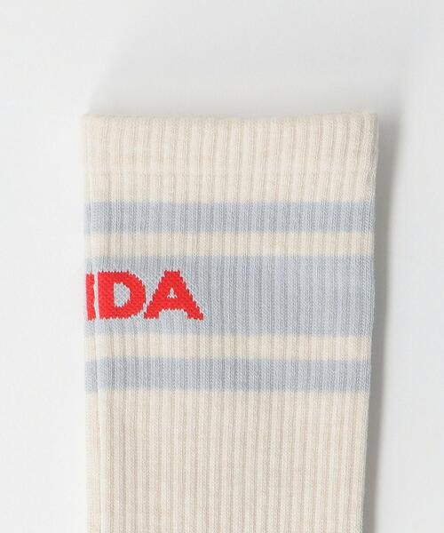 Jieda(ジエダ)の「<JieDa> SKATE SOCKS/ソックス(ソックス/靴下・メンズ・ホワイト/ブラック/ライム・FREE)」の4枚目の写真