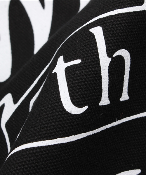 WEGO（ウィゴー）の「WEGO/ショッパー型キャンバストートバッグ（トートバッグ・レディース・ホワイト/ブラック/グレー・FREE）」の9枚目の写真