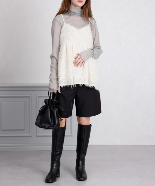 セール】カラーシアーメッシュトップス/AC1291（Tシャツ/カットソー