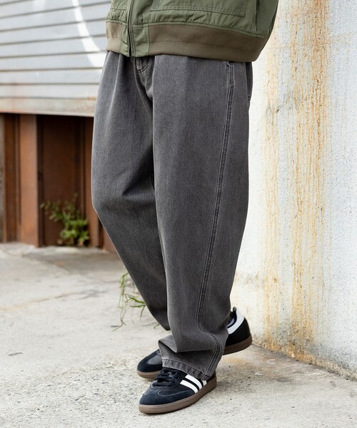 BEAMS HEART（ビームスハート）の「【3色展開】バルーン デニム イージー パンツ（デニムパンツ・メンズ・インディゴブルー/ブルー/ブラック・SMALL/MEDIUM/LARGE）」の6枚目の写真