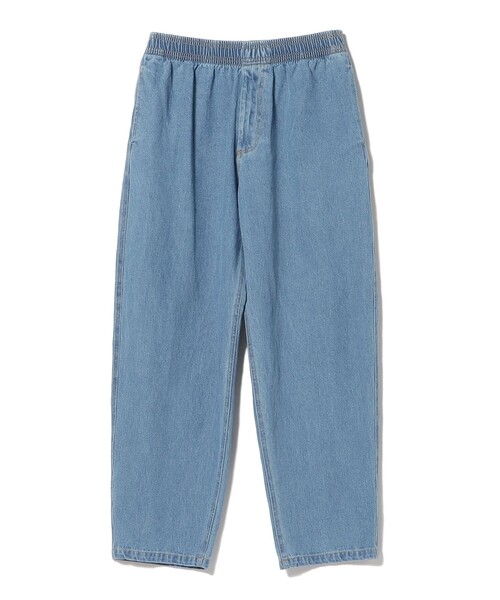 BEAMS 8部丈バルーンデニムパンツLサイズ