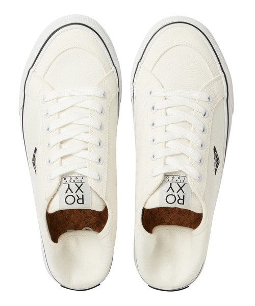 ROXY(ロキシー)の「FINE DAY/ロキシースニーカー(スニーカー・レディース・ベージュ/ブラック/ホワイト・23cm/23.5cm/24cm/24.5cm/25cm)」の5枚目の写真