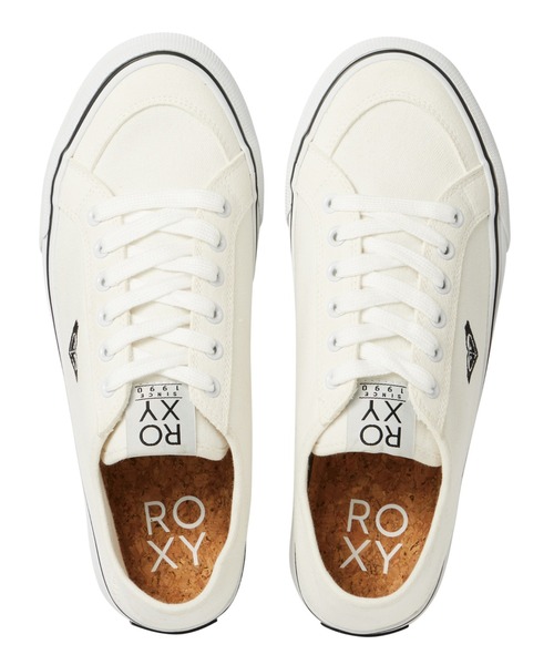 ROXY(ロキシー)の「FINE DAY/ロキシースニーカー(スニーカー・レディース・ベージュ/ブラック/ホワイト・23cm/23.5cm/24cm/24.5cm/25cm)」の6枚目の写真