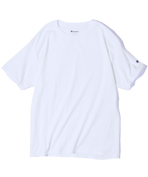 Championチャンピオン無地ベーシックメンズ半袖クルーネックTシャツ