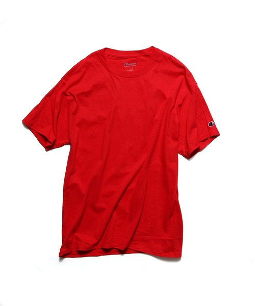 Championチャンピオン無地ベーシックメンズ半袖クルーネックTシャツ