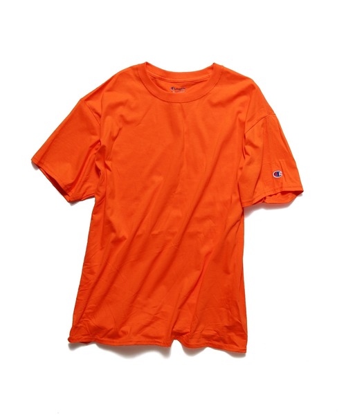 Championチャンピオン無地ベーシックメンズ半袖クルーネックTシャツ