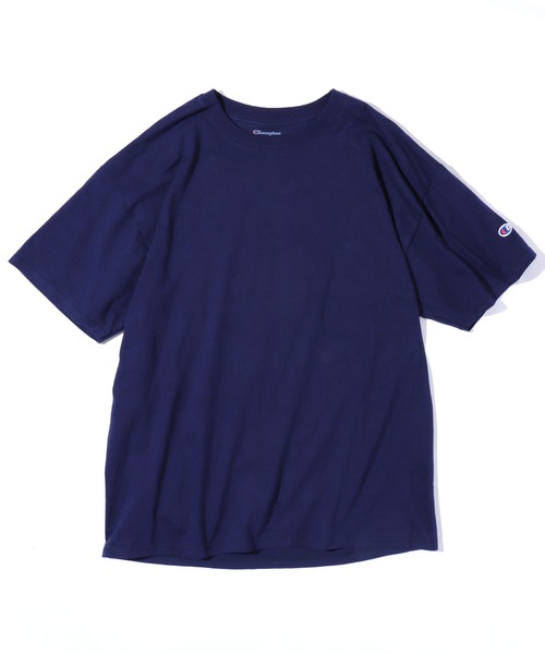 Championチャンピオン無地ベーシックメンズ半袖クルーネックTシャツ