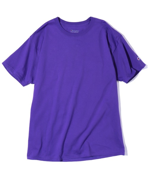 Championチャンピオン無地ベーシックメンズ半袖クルーネックTシャツ
