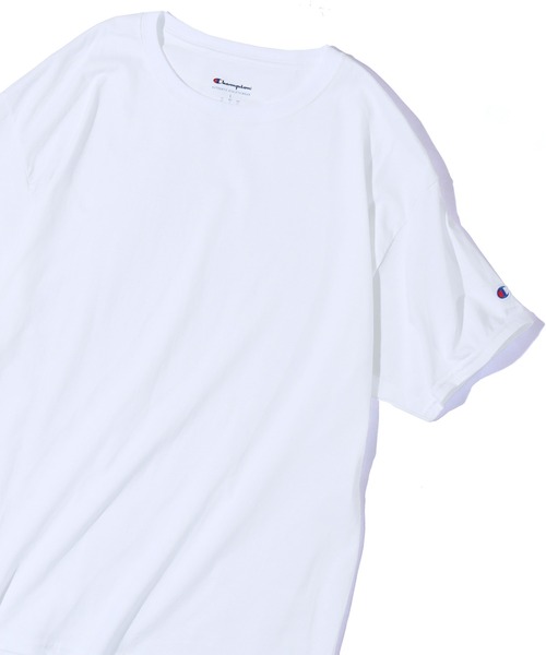 Championチャンピオン無地ベーシックメンズ半袖クルーネックTシャツ