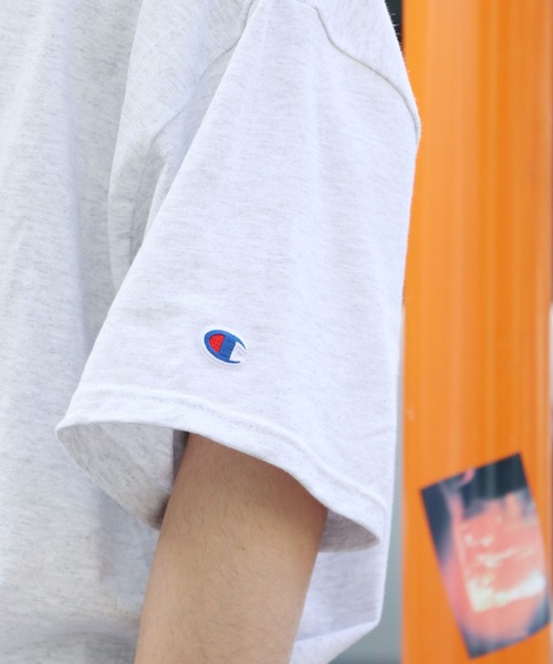 Championチャンピオン無地ベーシックメンズ半袖クルーネックTシャツ