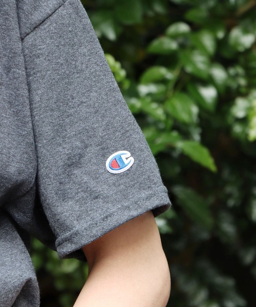 Championチャンピオン無地ベーシックメンズ半袖クルーネックTシャツ