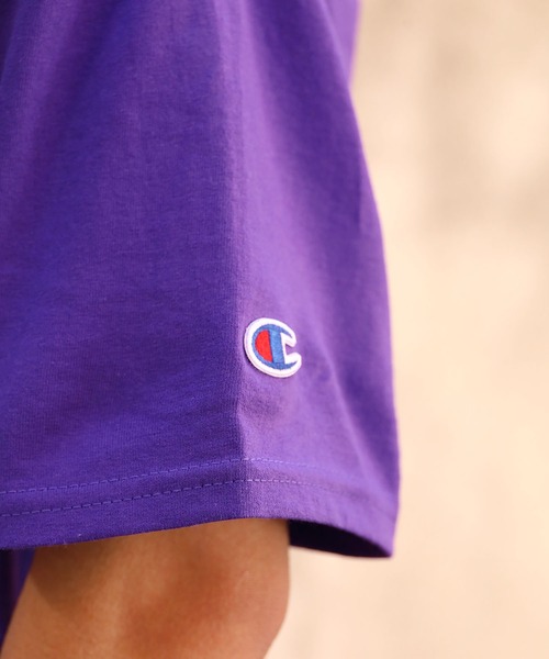 Championチャンピオン無地ベーシックメンズ半袖クルーネックTシャツ