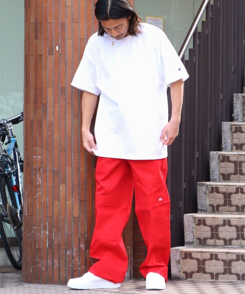Championチャンピオン無地ベーシックメンズ半袖クルーネックTシャツ