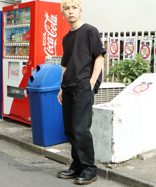 Championチャンピオン無地ベーシックメンズ半袖クルーネックTシャツ