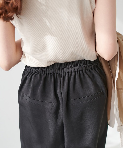 DISCOAT（ディスコート）の「スタイルアップテーパードパンツ（その他パンツ・レディース・ライトグレー/ブラック/グリーン/アイボリー/ピンク/ブルー/オレンジ・SMALL/MEDIUM/LARGE/X-SMALL）」の16枚目の写真