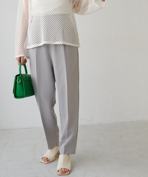 DISCOAT（ディスコート）の「スタイルアップテーパードパンツ（その他パンツ・レディース・ライトグレー/ブラック/グリーン/アイボリー/ピンク/ブルー/オレンジ・SMALL/MEDIUM/LARGE/X-SMALL）」の22枚目の写真