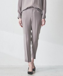 【WEB別注カラーあり】ダブルクロステーパードパンツ《セットアップ対応/洗濯機で洗える》