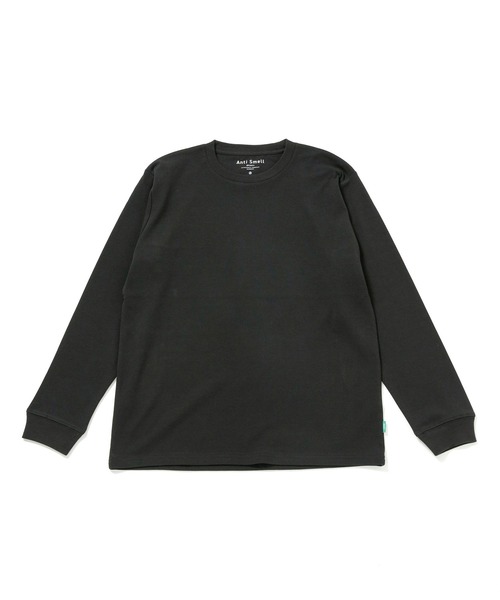 NANO universe（ナノユニバース）の「：アンチスメルクルーネック 長袖（Tシャツ/カットソー・メンズ・ホワイト/ブラック/ブラウン/グリーン・S/XL/M/L）」の3枚目の写真