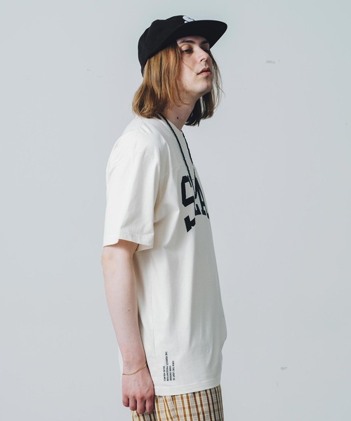 SILAS（サイラス）の「S/S FOOTBALL TEE　サイラスフットボール半袖Tシャツ（Tシャツ/カットソー・メンズ・オフホワイト/ブラック/ホワイト/オリーブ・L/M/XL）」の7枚目の写真