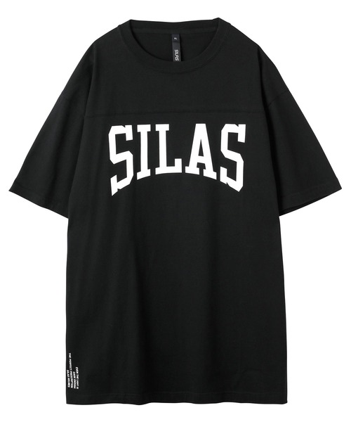 SILAS（サイラス）の「S/S FOOTBALL TEE　サイラスフットボール半袖Tシャツ（Tシャツ/カットソー・メンズ・オフホワイト/ブラック/ホワイト/オリーブ・L/M/XL）」の8枚目の写真
