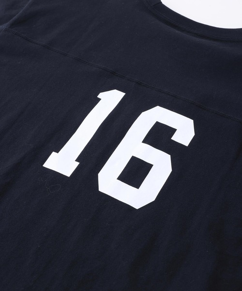 SILAS（サイラス）の「S/S FOOTBALL TEE　サイラスフットボール半袖Tシャツ（Tシャツ/カットソー・メンズ・オフホワイト/ブラック/ホワイト/オリーブ・L/M/XL）」の15枚目の写真