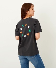【OP:オーピー】レディースバックプリントTシャツ