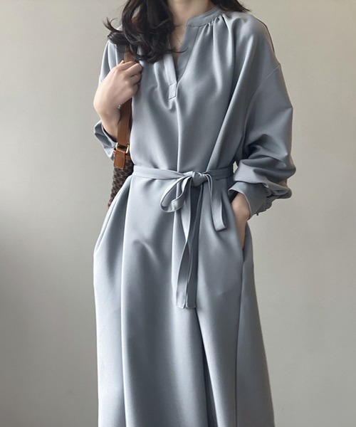 キーネックワンピース ワンピース Smile ワンピース Orchid Smile Orchid スマイルオーキッド のファッション