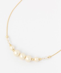 studio CLIP | コットンパールデザインロングネックレス(ネックレス)