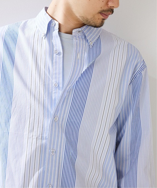 417 EDIFICE（フォーワンセブンエディフィス）の「【fosterr / フォスター】 ボタンダウンシャツ（シャツ/ブラウス・メンズ・ブルー系その他/ブルー系その他2・SMALL/MEDIUM/LARGE）」の9枚目の写真